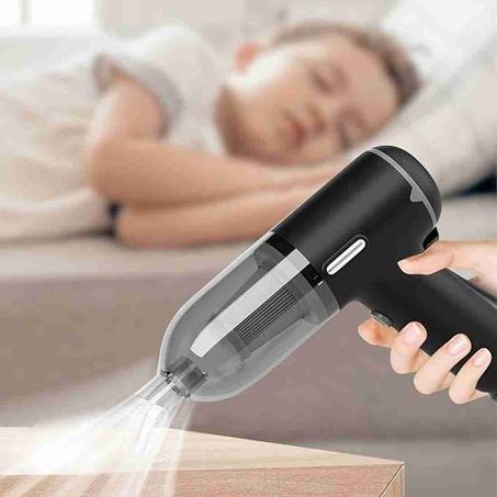 مكنسة سيارة لاسلكية – تنظيف سريع ومريح