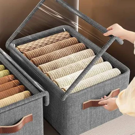 صندوق تخزين الملابس القابل للطي