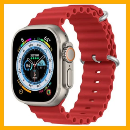 smarwatch t800 rouge