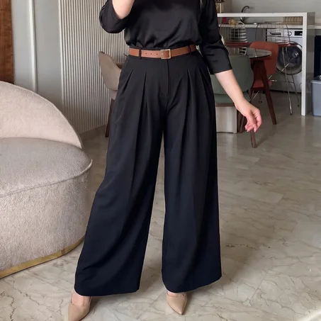Pantalon Palazzo Élégance