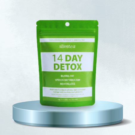 شاي التخسيس الأخضر الطبيعي (14 يوم ديتوكس)