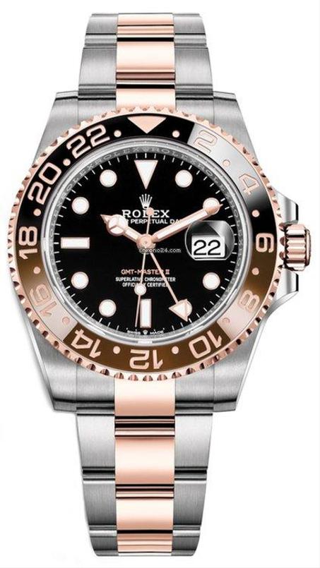 ROLEX GMT-MASTER II ROOT BEER 126711 CHNR 2020 POUR HOMME
