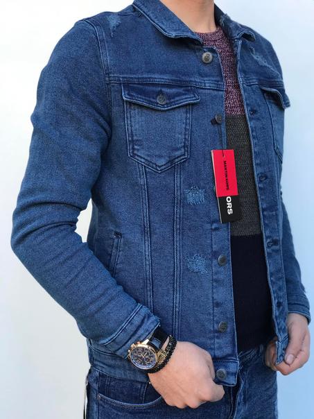 VESTE EN JEANS DESTROY