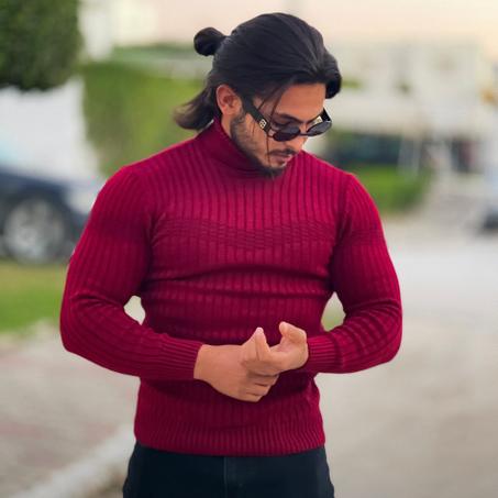 PULL BASIQUE COL MONTANT