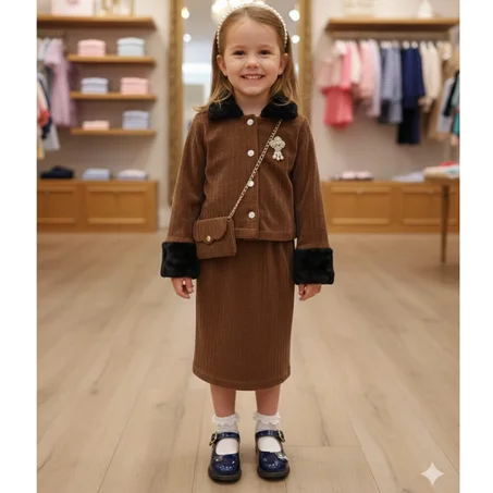 SWEET ENSSEMBLE FILLE 3 PCS M