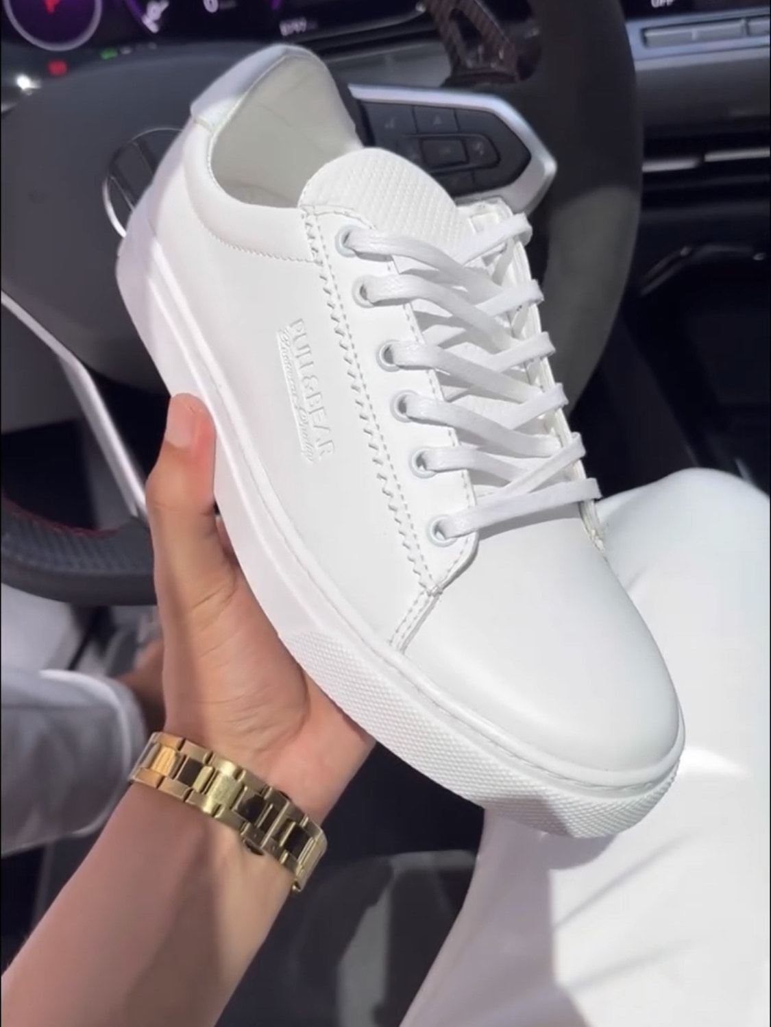 basket blanche homme originale