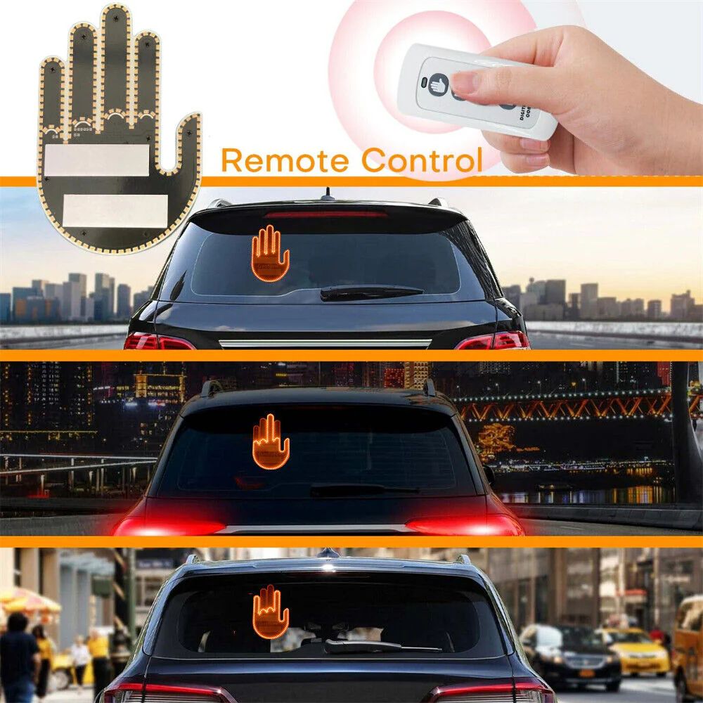 بغيتي تميّز فالطريق؟ هادي ليك! 🧠💡LED FUN GESTURE