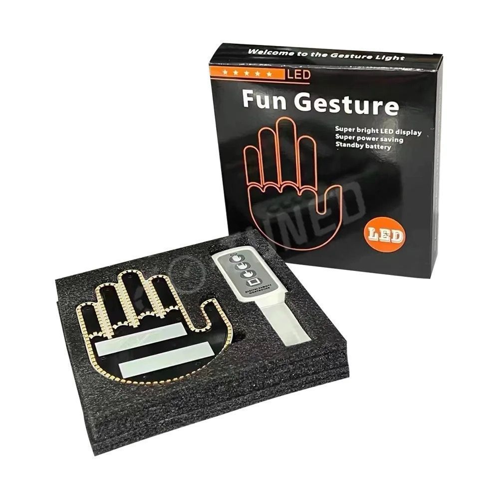 بغيتي تميّز فالطريق؟ هادي ليك! 🧠💡LED FUN GESTURE
