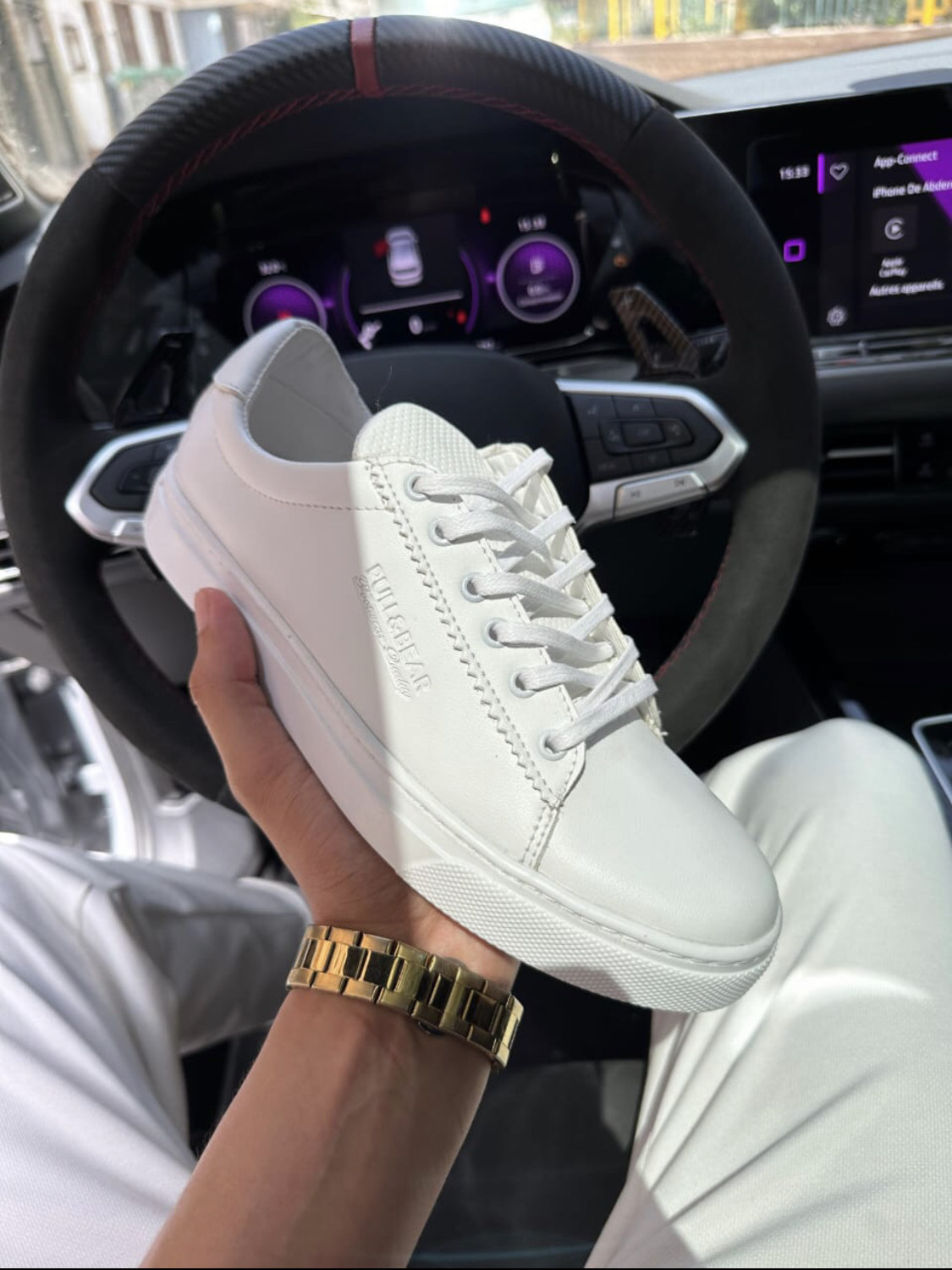 basket blanche homme originale