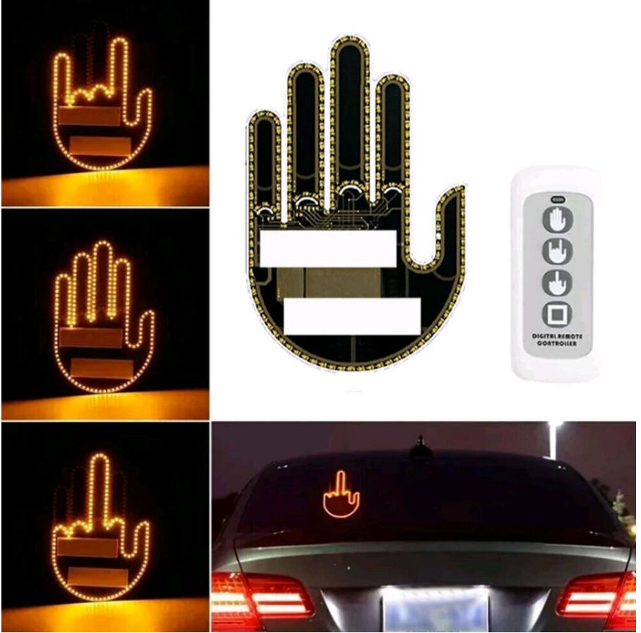 بغيتي تميّز فالطريق؟ هادي ليك! 🧠💡LED FUN GESTURE
