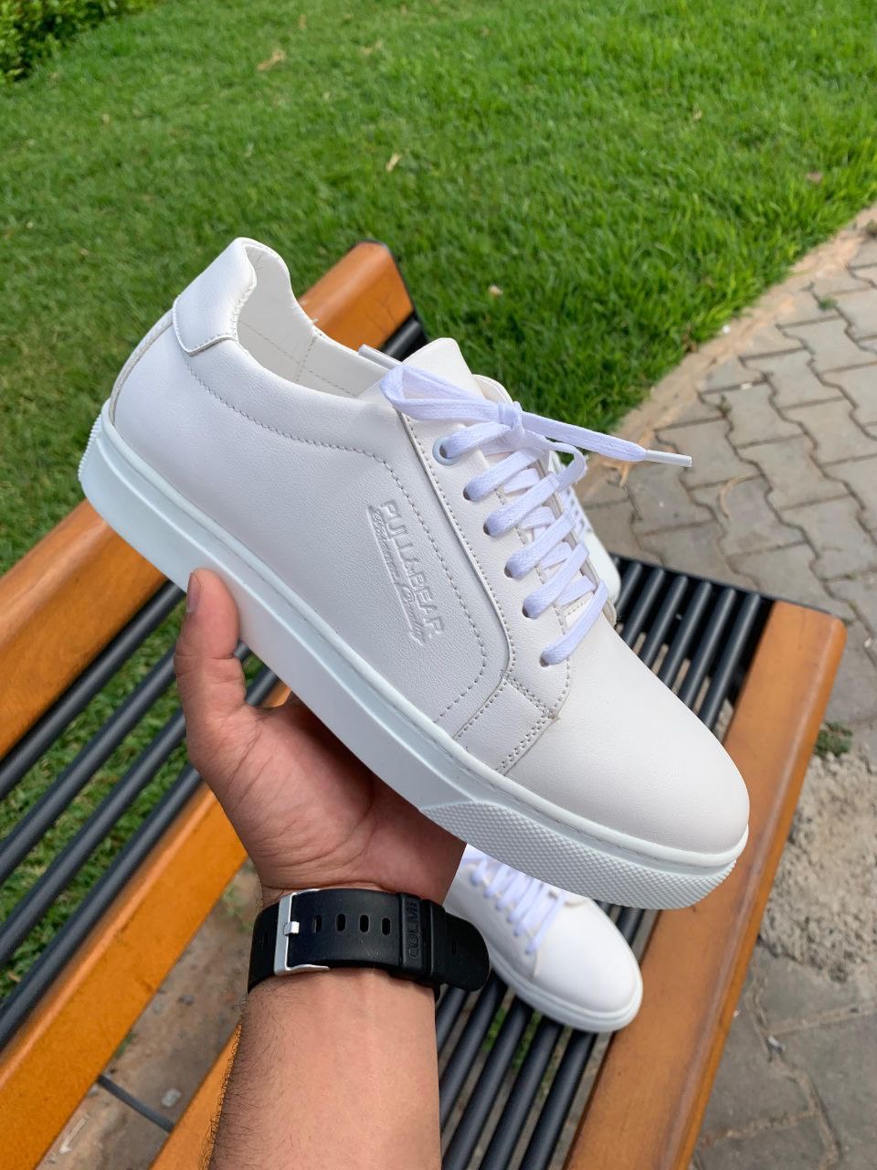 basket blanche homme originale