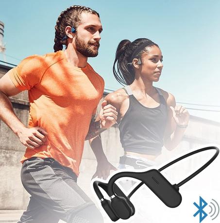 Auriculares de conducción ósea - Auriculares inalámbricos Bluetooth 🎧