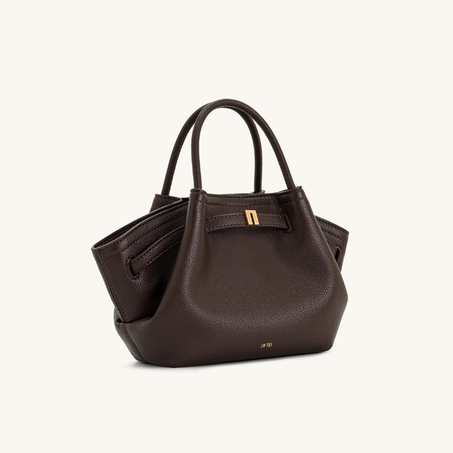 Hana Mini Tote Bag - Dark Brown