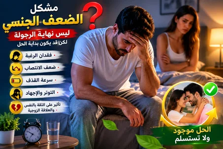 مشاكل الضعف الجنسي