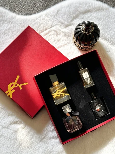 Coffret YSL RED - 4 Parfums Miniature