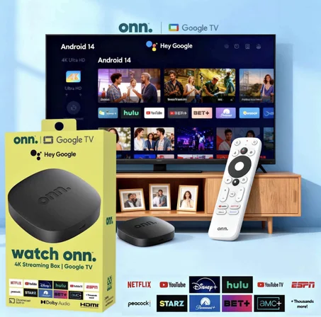 ONN TV BOX 4K / GOOGLE TV