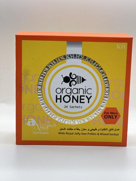 عسل الطاقة للرجال - Organic Honey  🍯 ✨