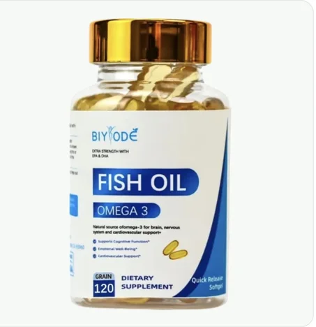 Fish Oil Omega 3 Epa & Dha 120 Capsules USA