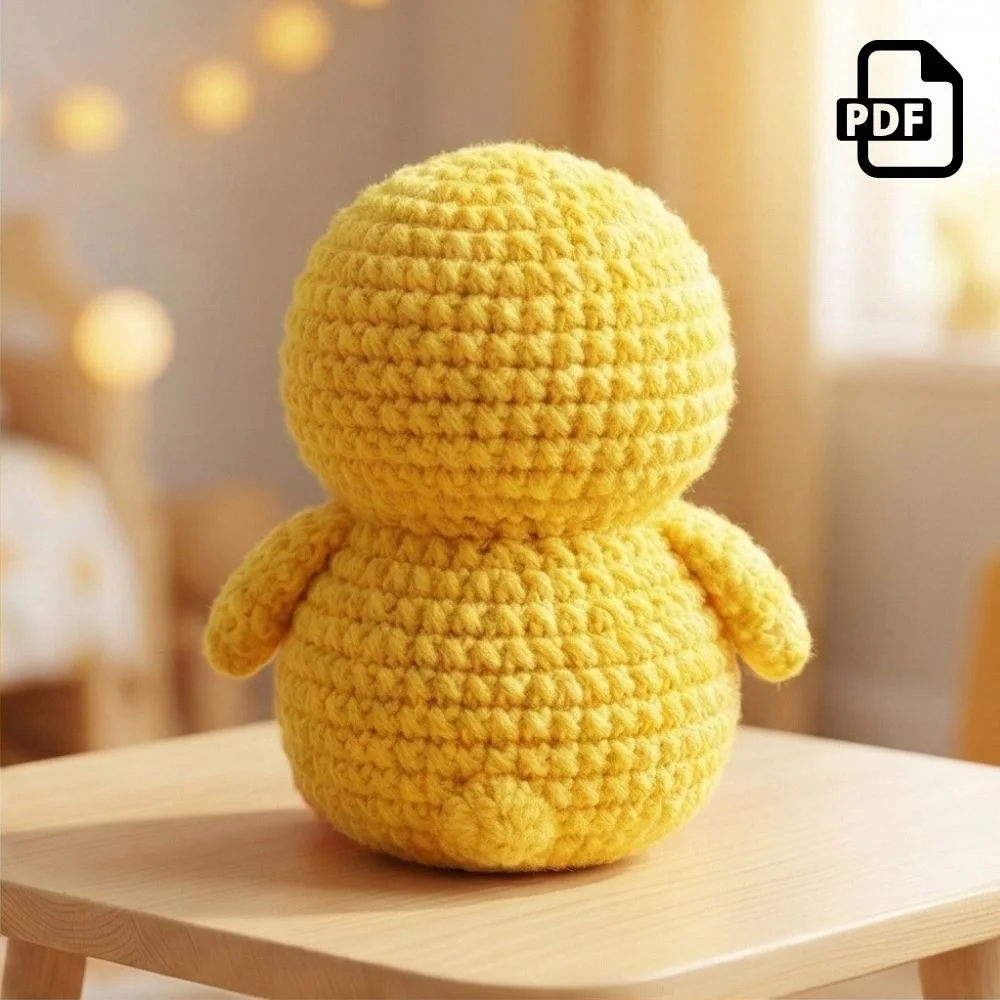 Cute Duck Amigurumi Pattern PDF | Kids Play Toy