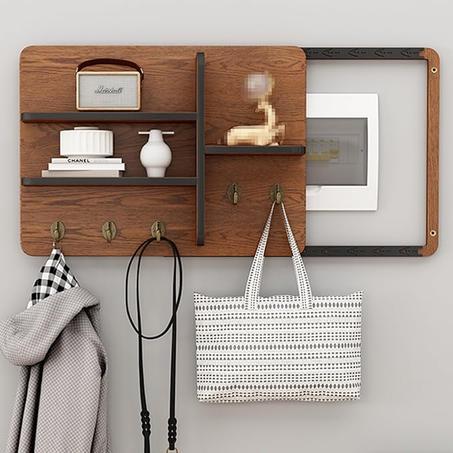 غطاء عداد كهرباء خشبي