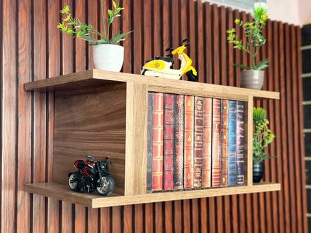 📚 خزنة سرية على شكل مكتبة ذكية