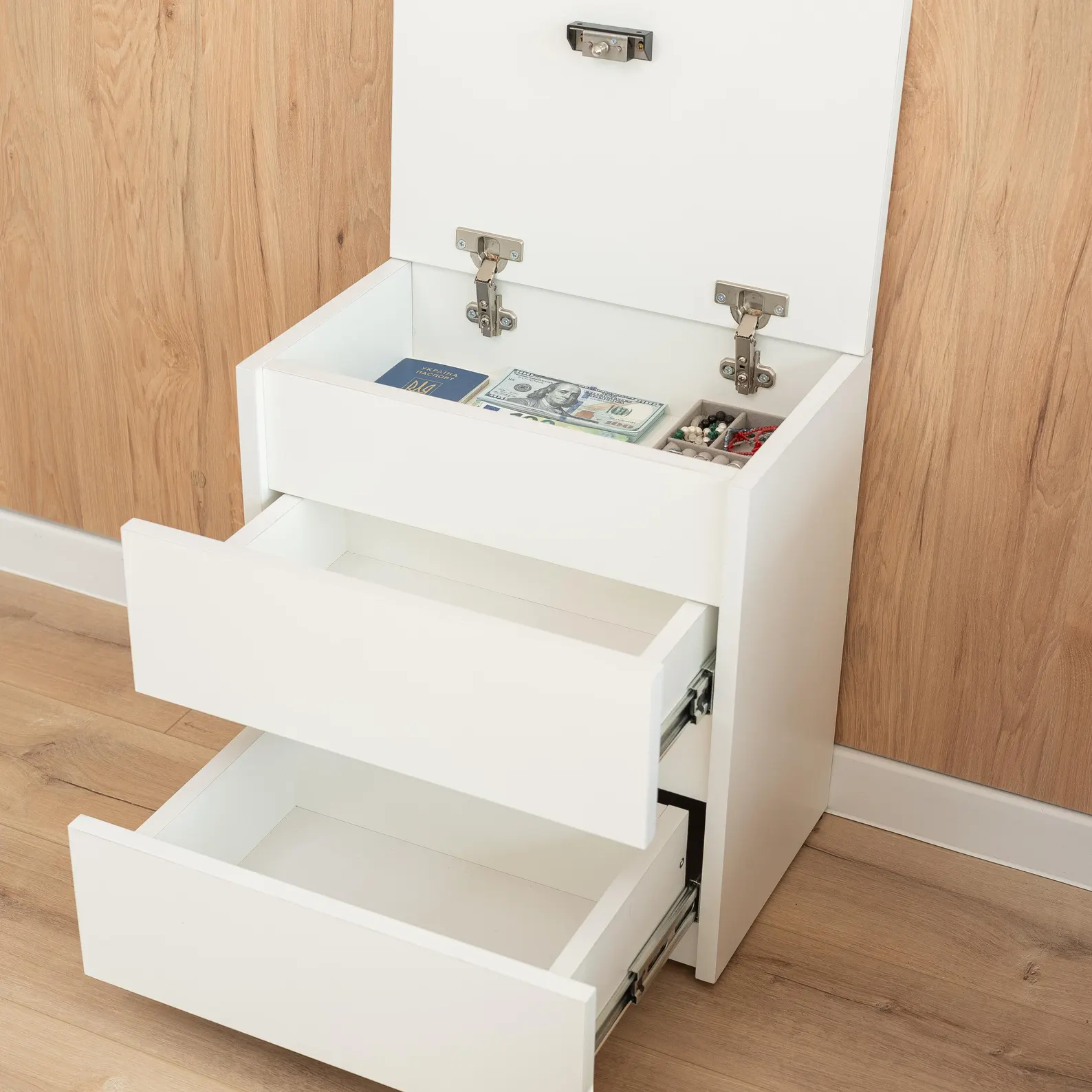 Table de nuit ذكية مع خزنة سرية22