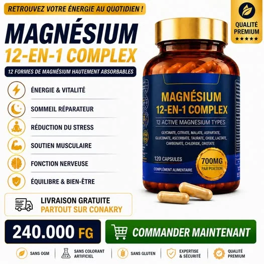 MAGNÉSIUM 12 EN 1