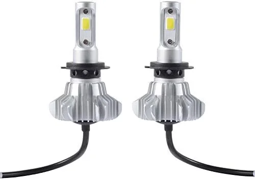 2PCS LED H7 Headlight Globes Kit 120W 18600LM Hi/Lo Beam Conversion Bulb