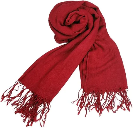 وشاح ميكاسا من تشونغكاي هوا، وشاح أحمر لزي تنكري لشخصية ميكاسا، وشاح دافئ كهدية للأصدقاء والأزواج في عيد الميلاد أو عيد الميلاد