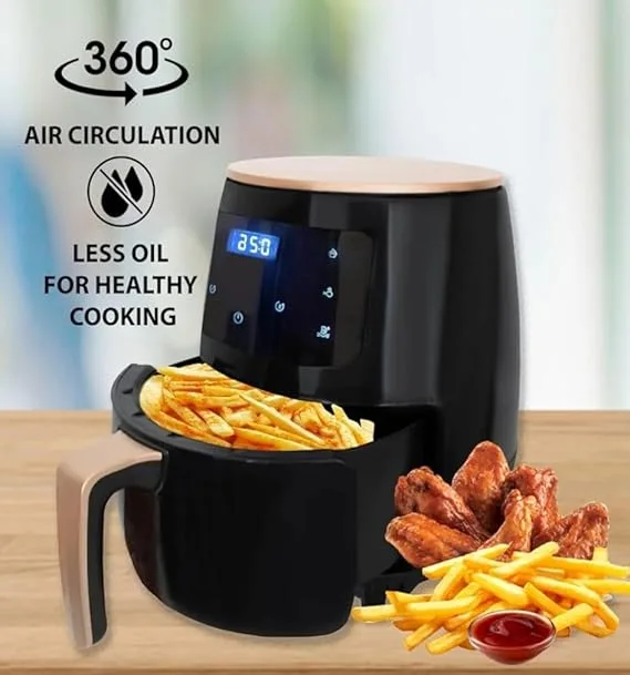 مقلاة هوائية – سعة 6 لترات – 2400 واط