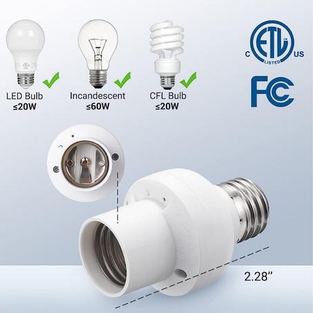 مفتاح المصباح اللاسلكي