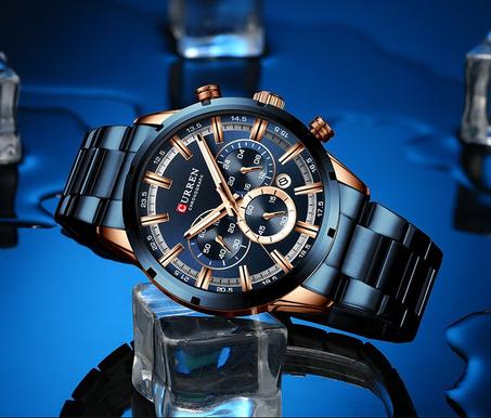 ساعة كورين 8355 للرجال CURREN 8355 Fashion Men's Watch