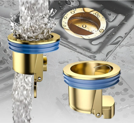 Bouchon de vidange de sol en cuivre, Anti-odeur, Anti-insecte (ORIGINAL)