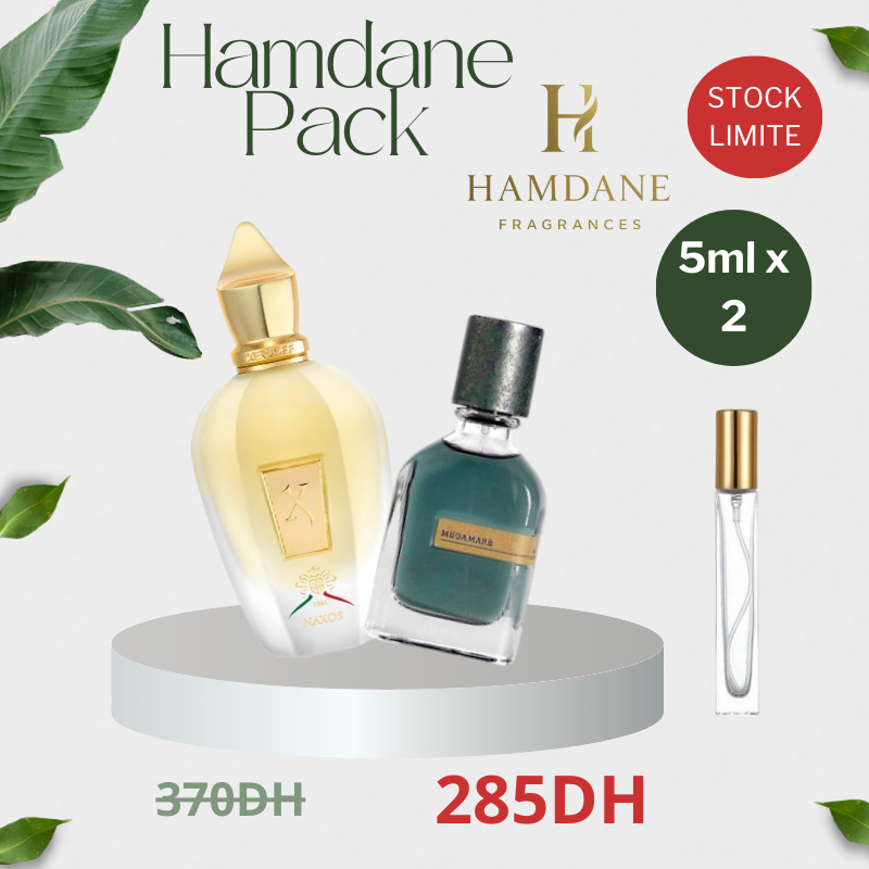 5ml x ( xerjoff naxos + megamare Orto parisi)