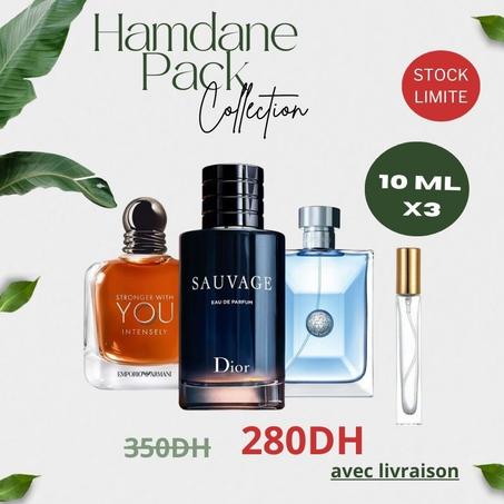 Pack 10ml Swy Intensely + 10ml Sauvage EDP + 10ml versace Pour Homme + Liv