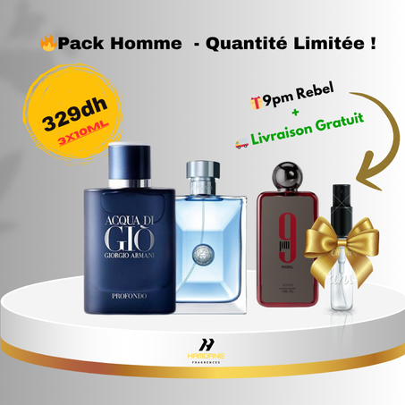Pack Homme 3