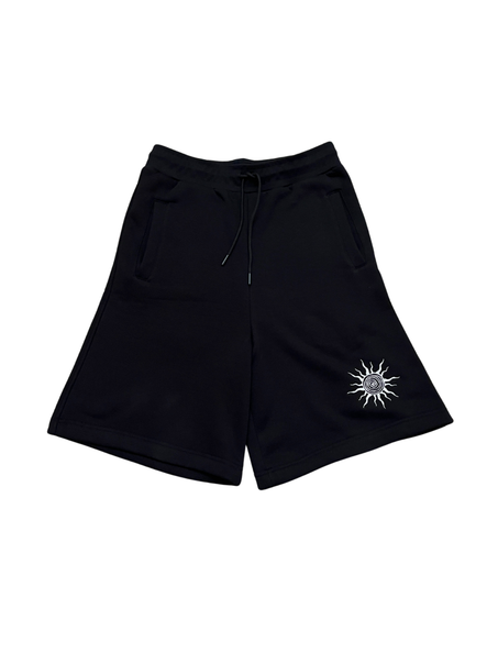 RYZ Black Oversize Shorts