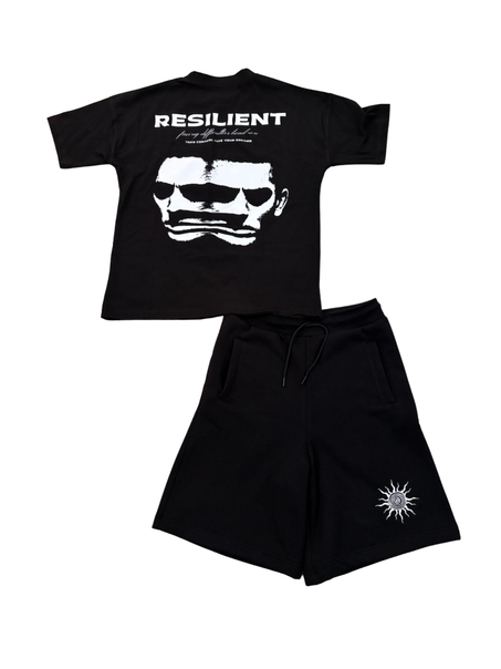 RYZ Black Set (T-Shirt + Shorts)
