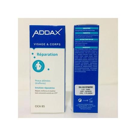 Addax EMULSION RÉPARATRICE CICA B5 VISAGE ET CORPS 50ML [Cicatrisant Visage & Corps]