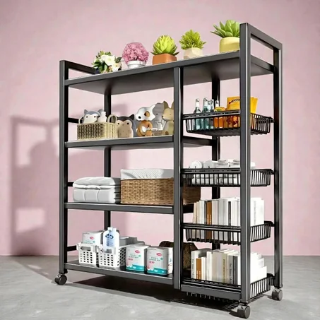 رف التخزين المعدني