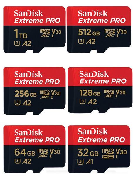 Carte mémoire SanDisk Extreme Pro