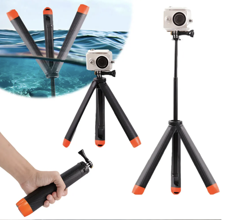 Trépied perche à Selfie flottante 4 en 1  (23.5-57cm)