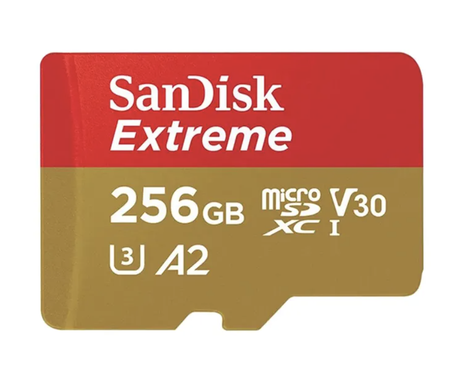 SanDisk Extreme microSD Card 256GB