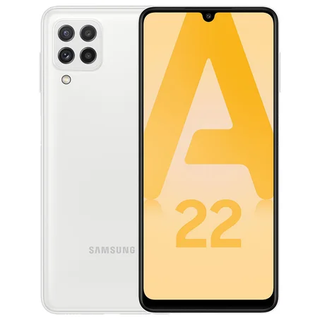 SMARTPHONE SAMSUNG GALAXY A22 / 4 GO / 128 GO / WHITE / LIGHT VIOLET / BLACK