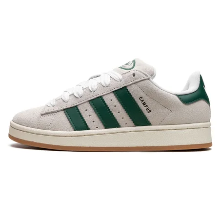 Adidas Campus Crystal White Dark Green (Women's)