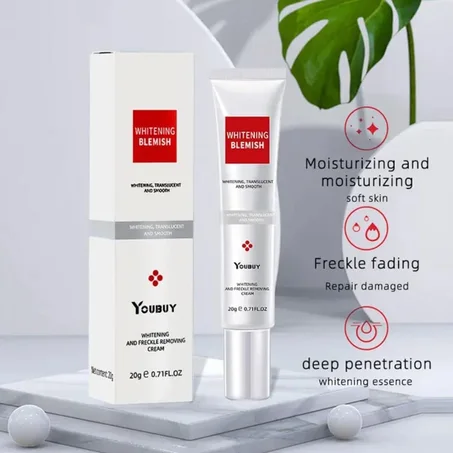 كريم تبييض البشرة وإزالة النمش