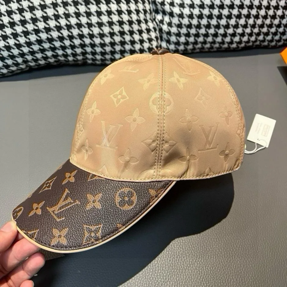Casquette Monogramme Bicolore – Style Louis Vuitton