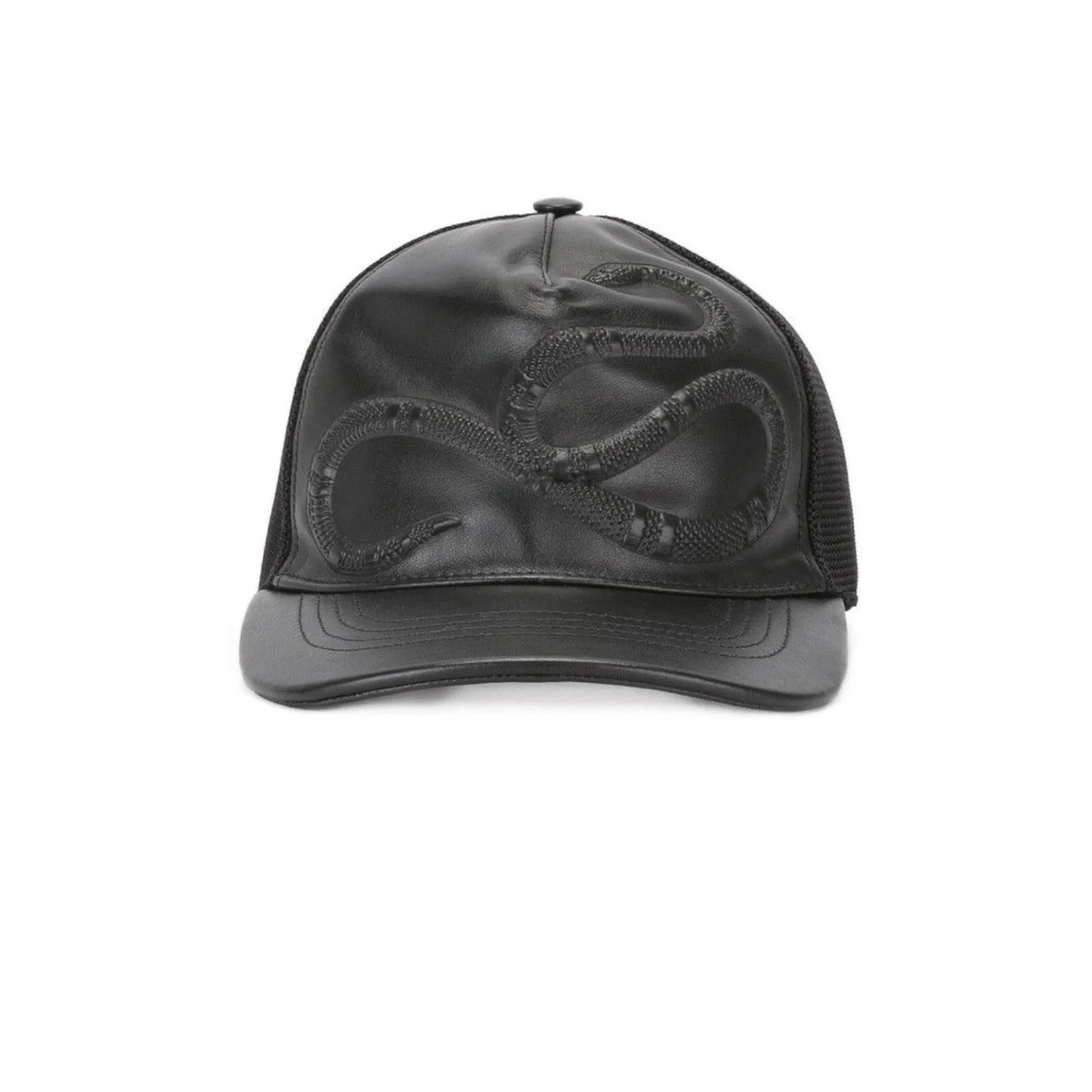 Casquette Trucker Gucci Serpent – Noir