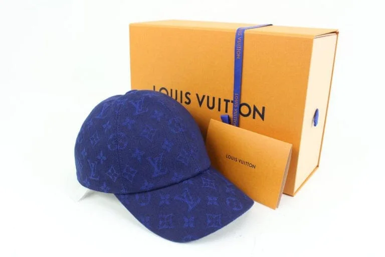Casquette Louis Vuitton – Monogram Denim Bleu