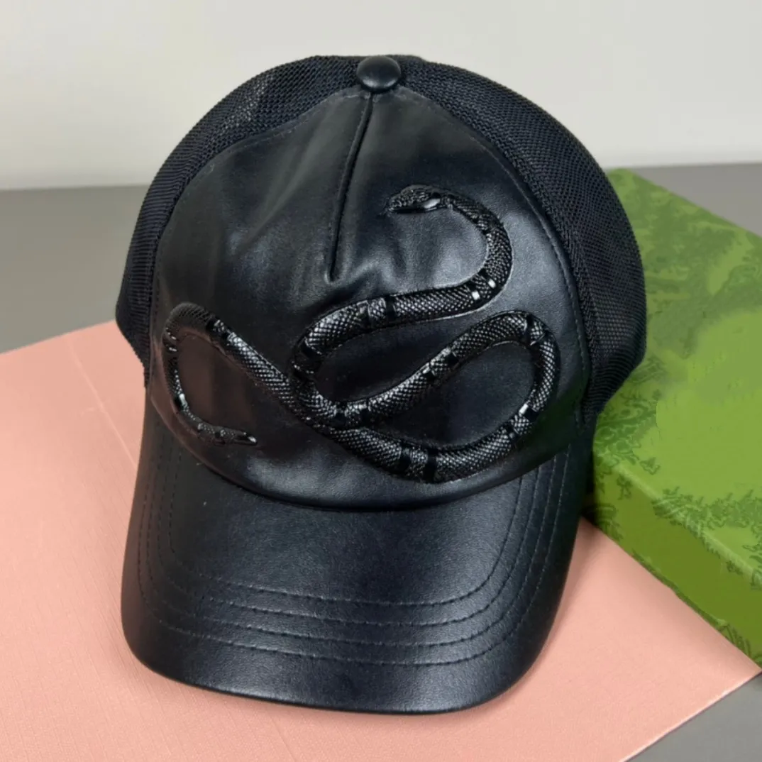 Casquette Trucker Gucci Serpent – Noir